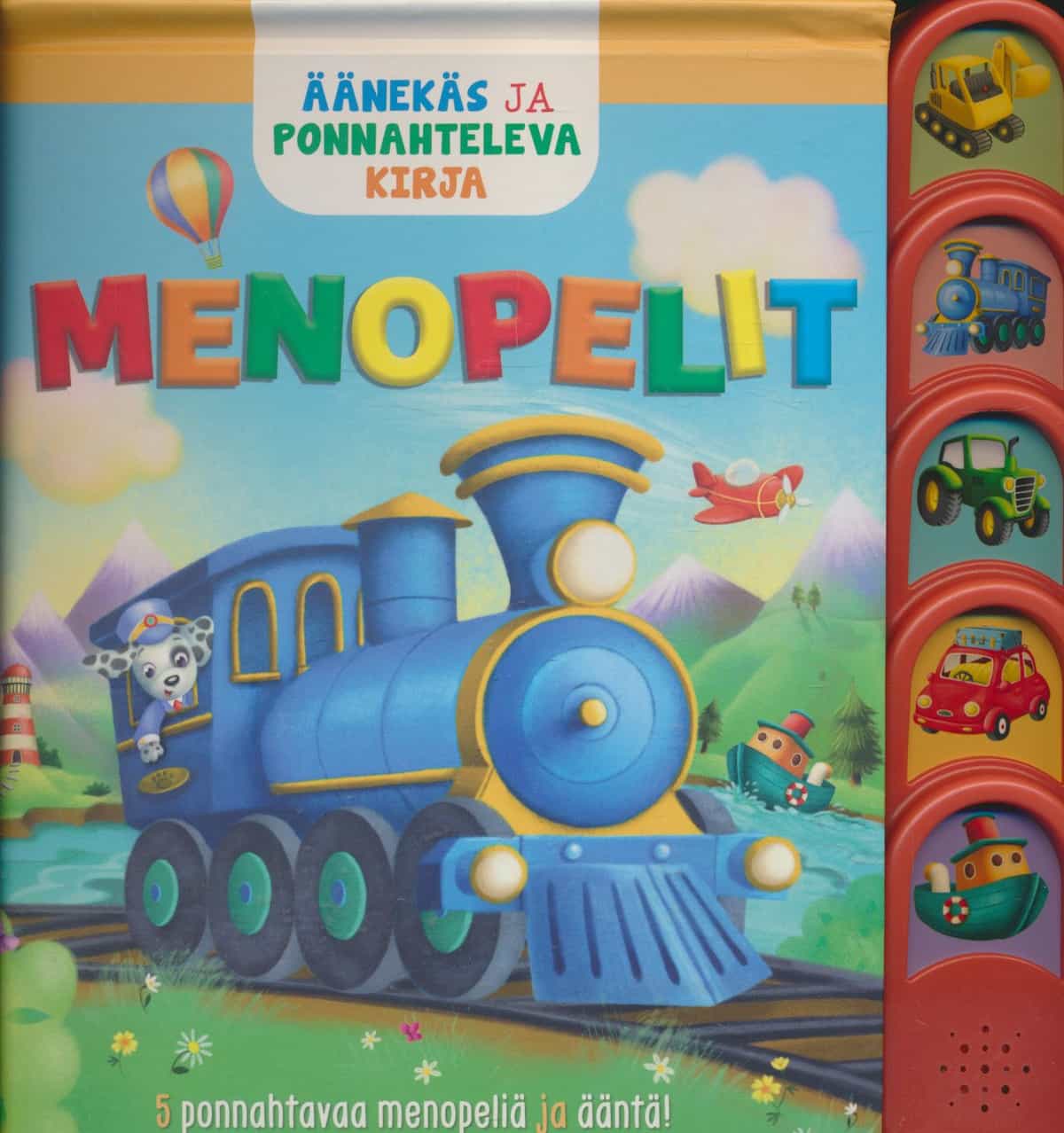 Menopelit - Äänekäs ja ponnahteleva kirja