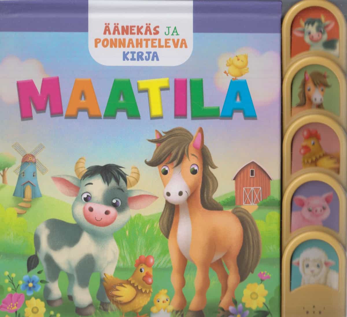 Maatila - Äänekäs ja ponnahteleva kirja