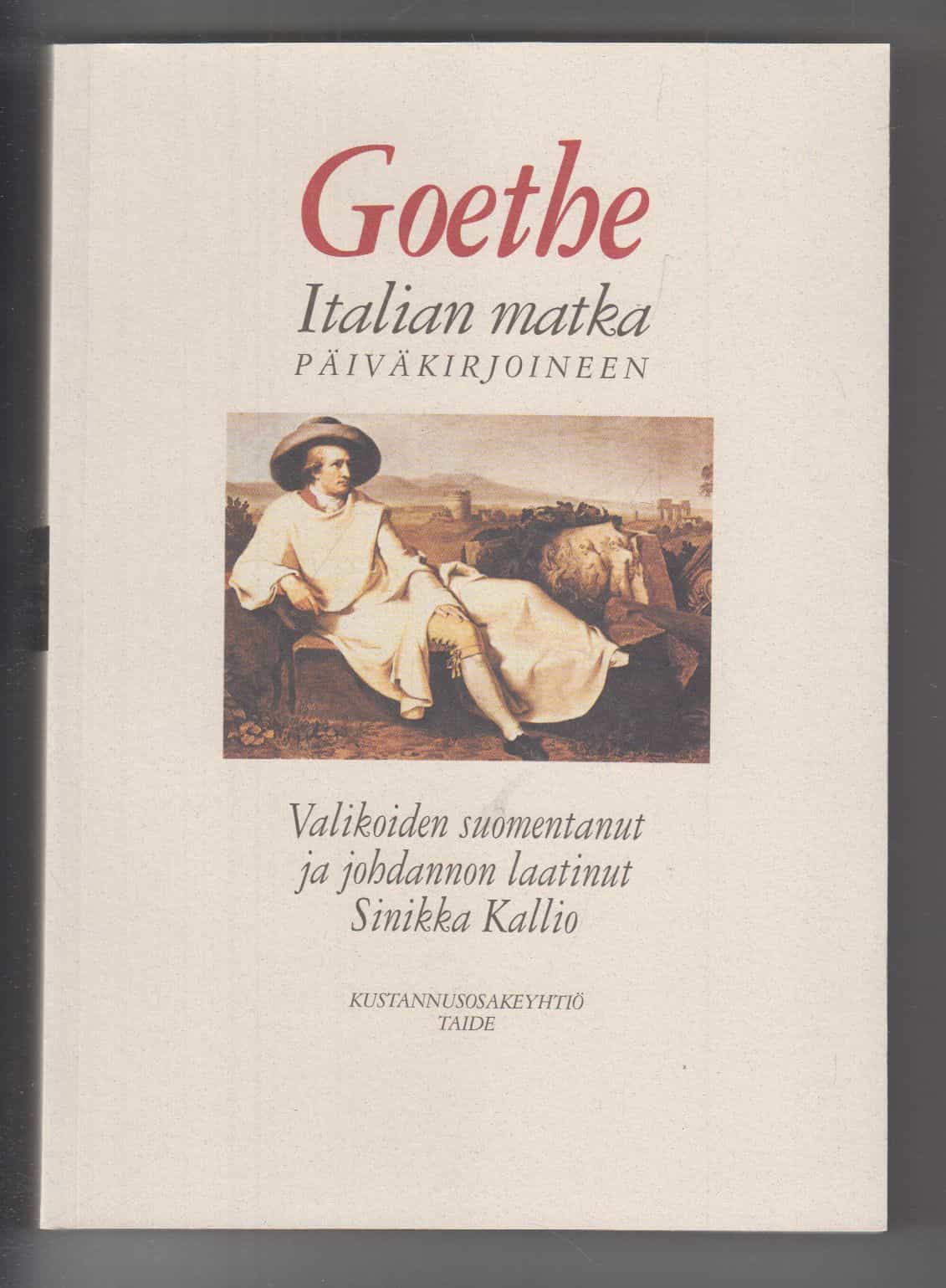 Italian matka päiväkirjoineen