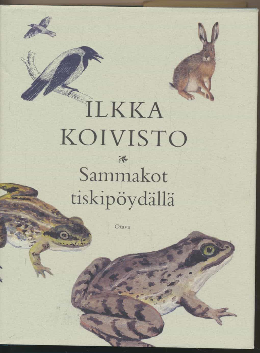 Sammakot tiskipöydällä