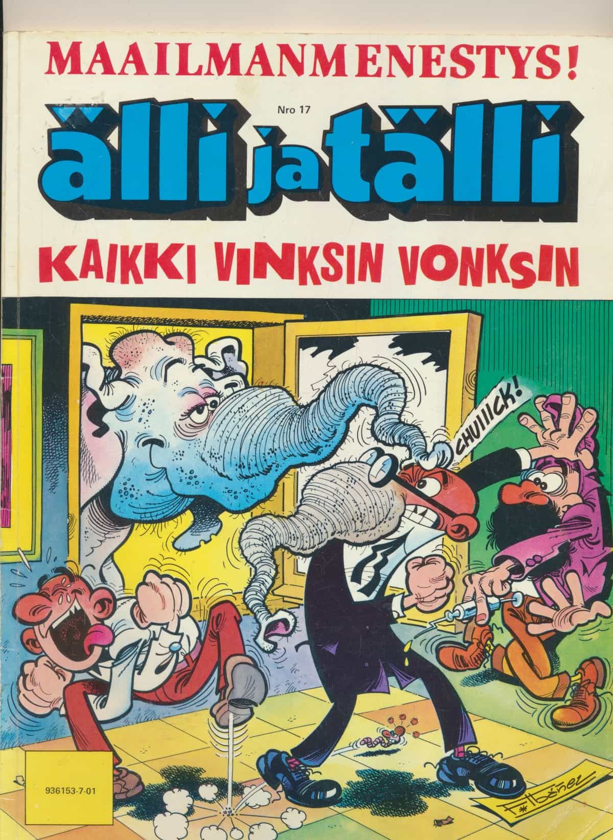 Älli ja Tälli 17 - Kaikki vinksin vonksin