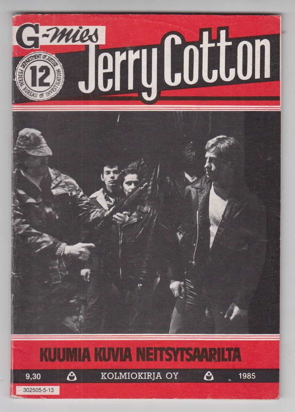 Jerry Cotton 12/1985 - Kuumia kuvia Neitsytsaarilta