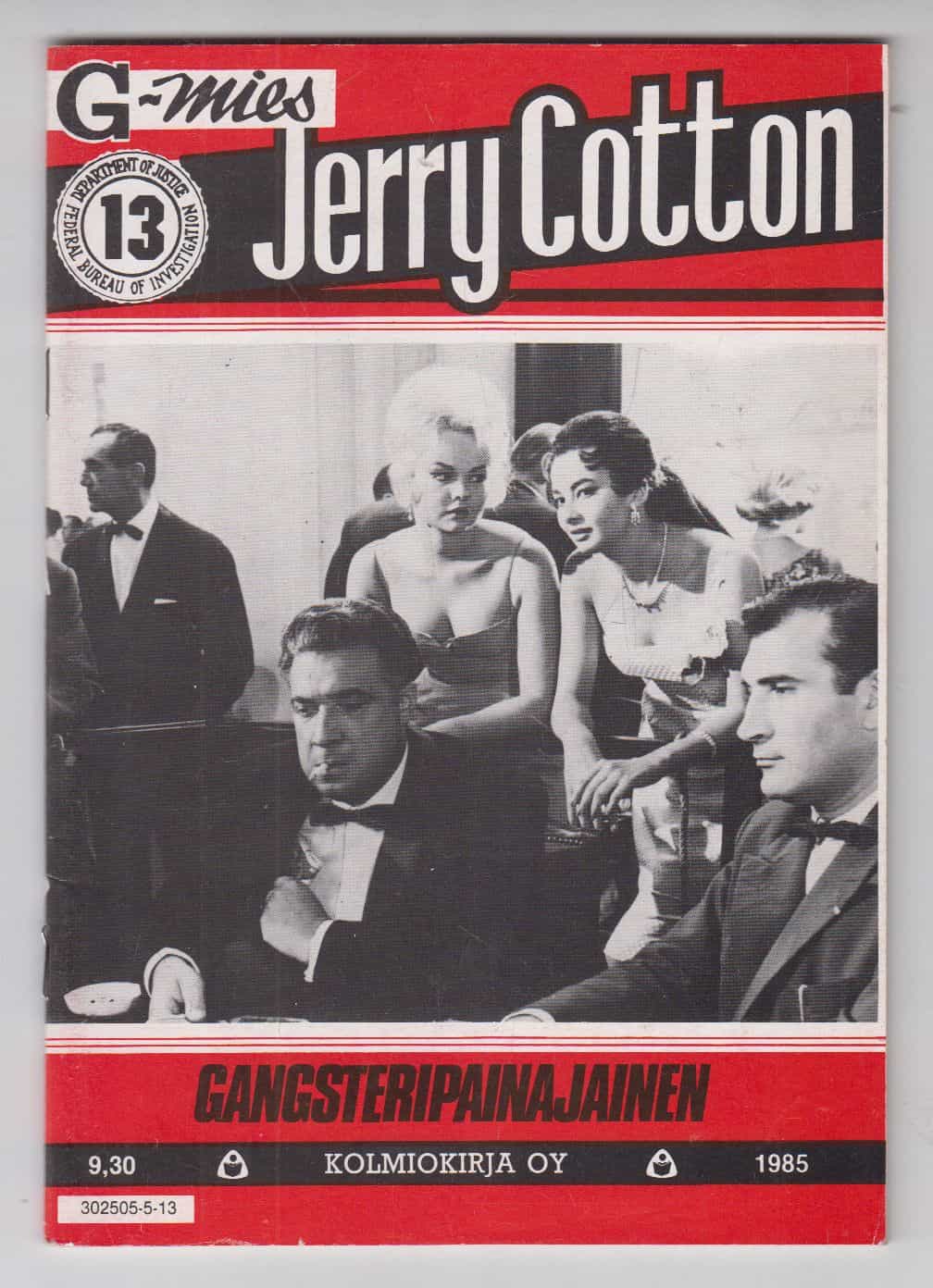 Jerry Cotton 13/1985 - Gangsteripainajainen