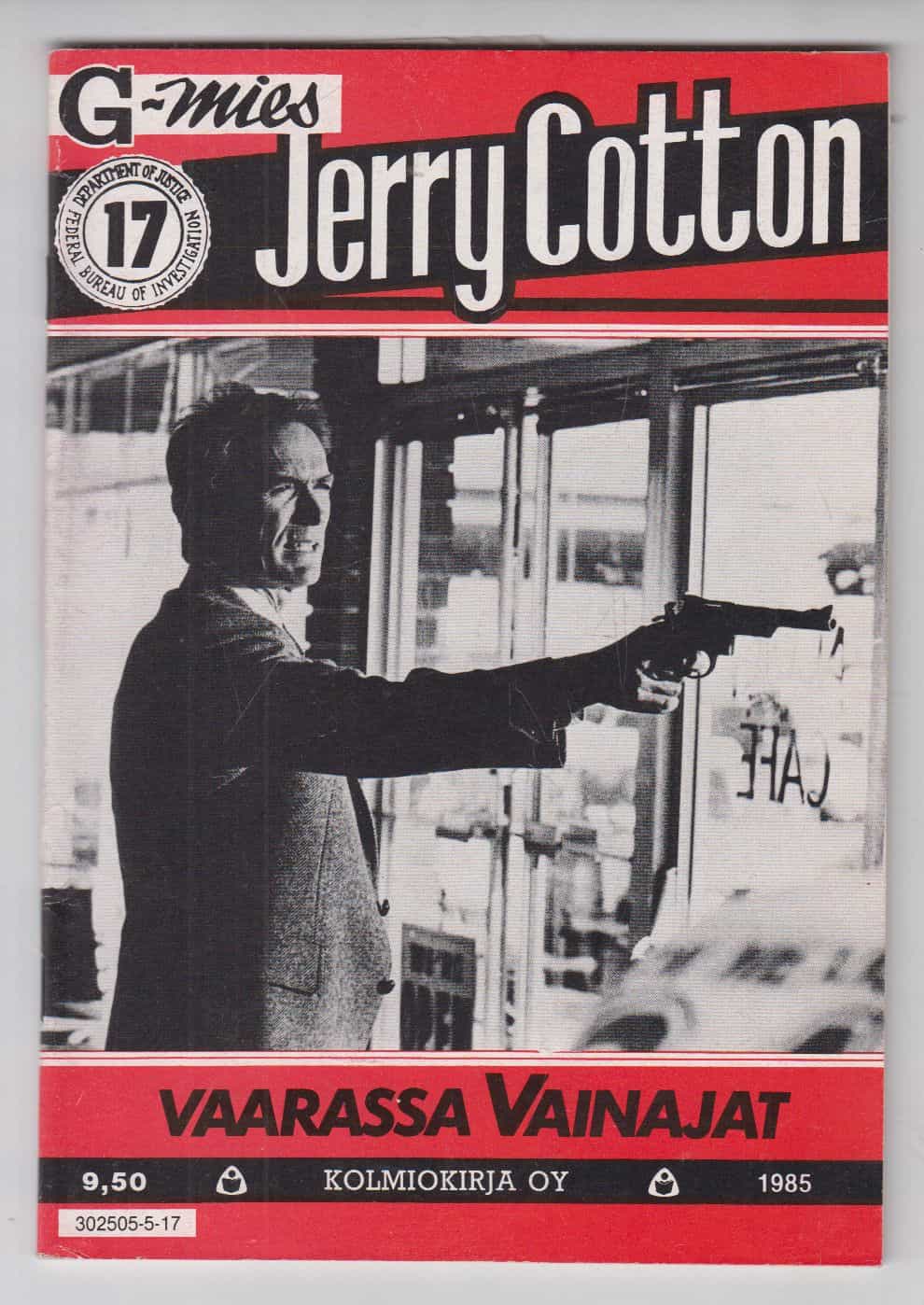 Jerry Cotton 17/1985 - Vaarassa vainajat