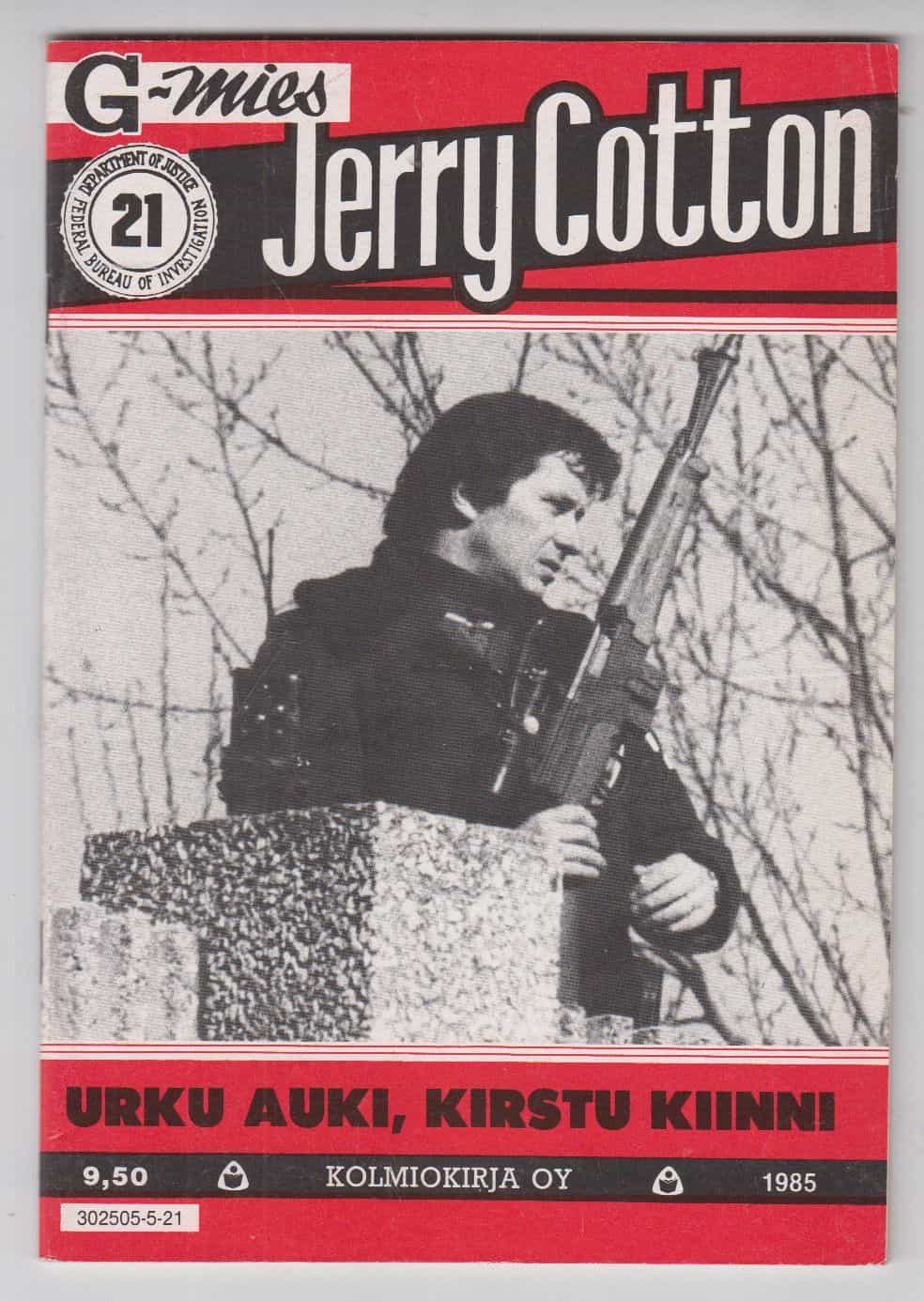 Jerry Cotton 21/1985 - Urku auki, kirstu kiinni