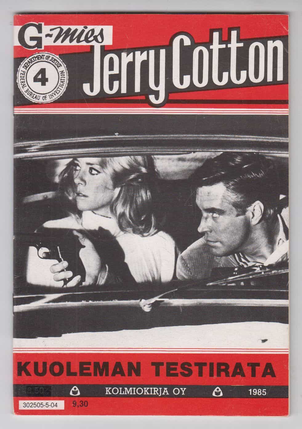 Jerry Cotton 4/1985 - Kuoleman testirata