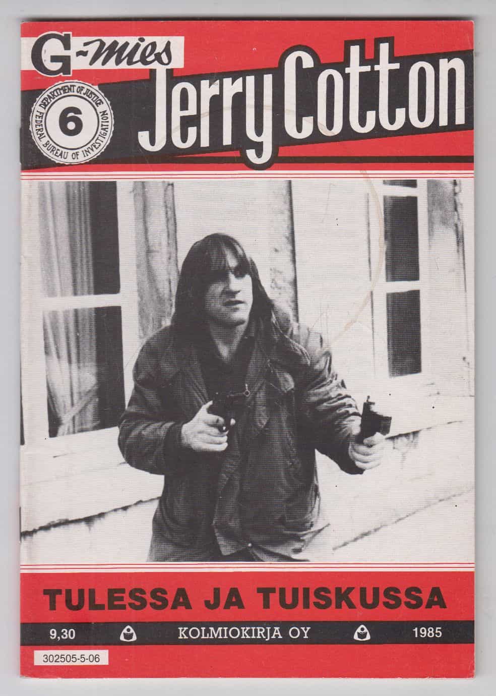 Jerry Cotton 6/1985 - Tulessa ja tuiskussa