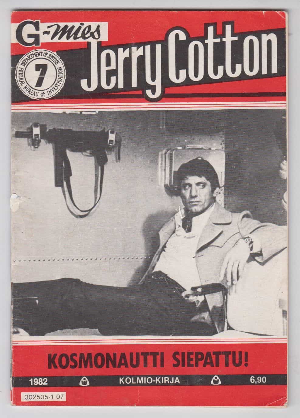 Jerry Cotton 7/1982 - Kosmonautti siepattu!