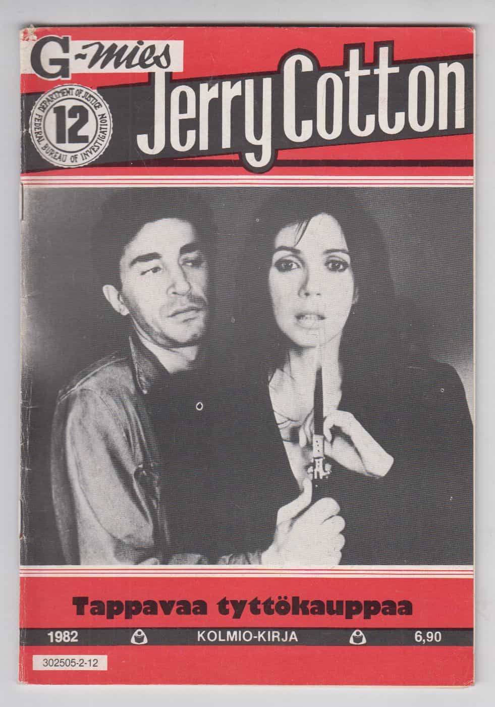 Jerry Cotton 12/1982 - Tappavaa tyttökauppaa