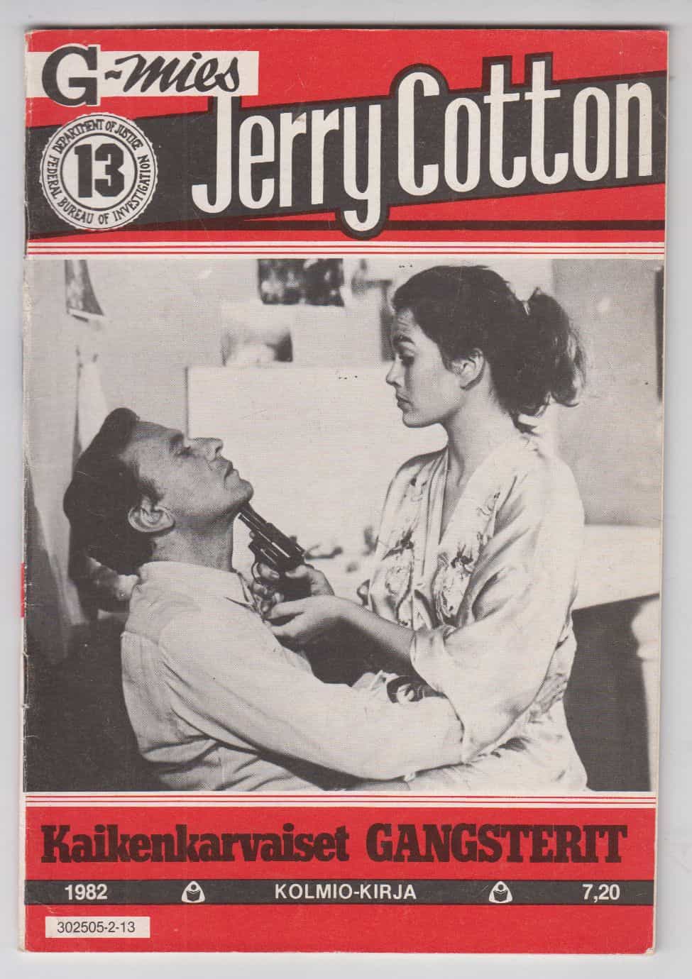 Jerry Cotton 13/1982 - Kaikenkarvaiset gangsterit