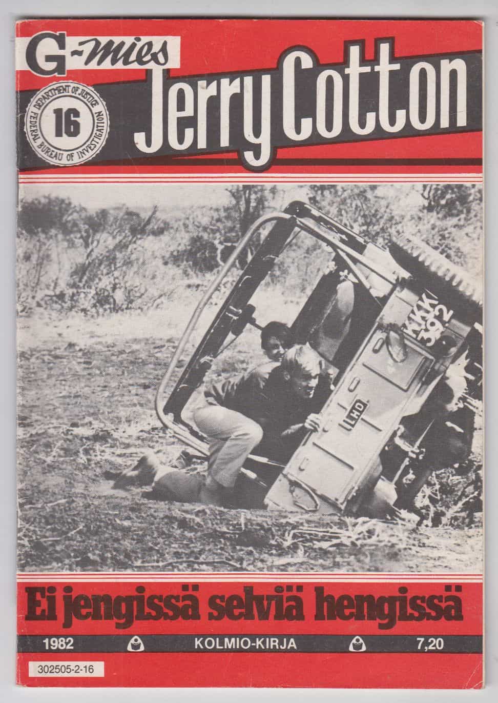 Jerry Cotton 16/1982 - Ei jengissä selviä hengissä