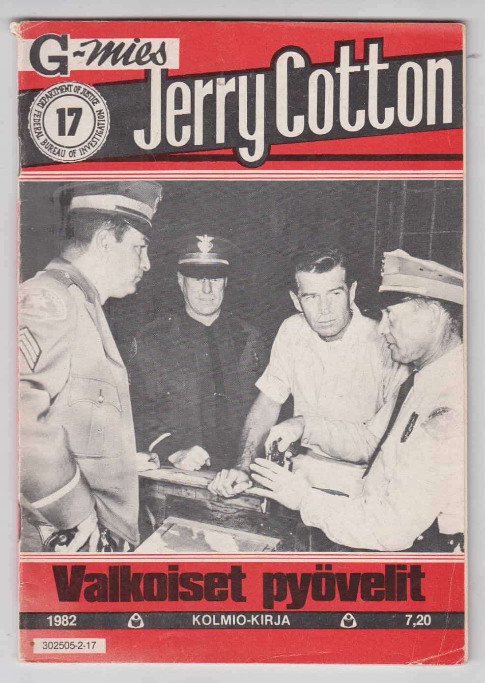 Jerry Cotton 17/1982 - Valkoiset pyövelit