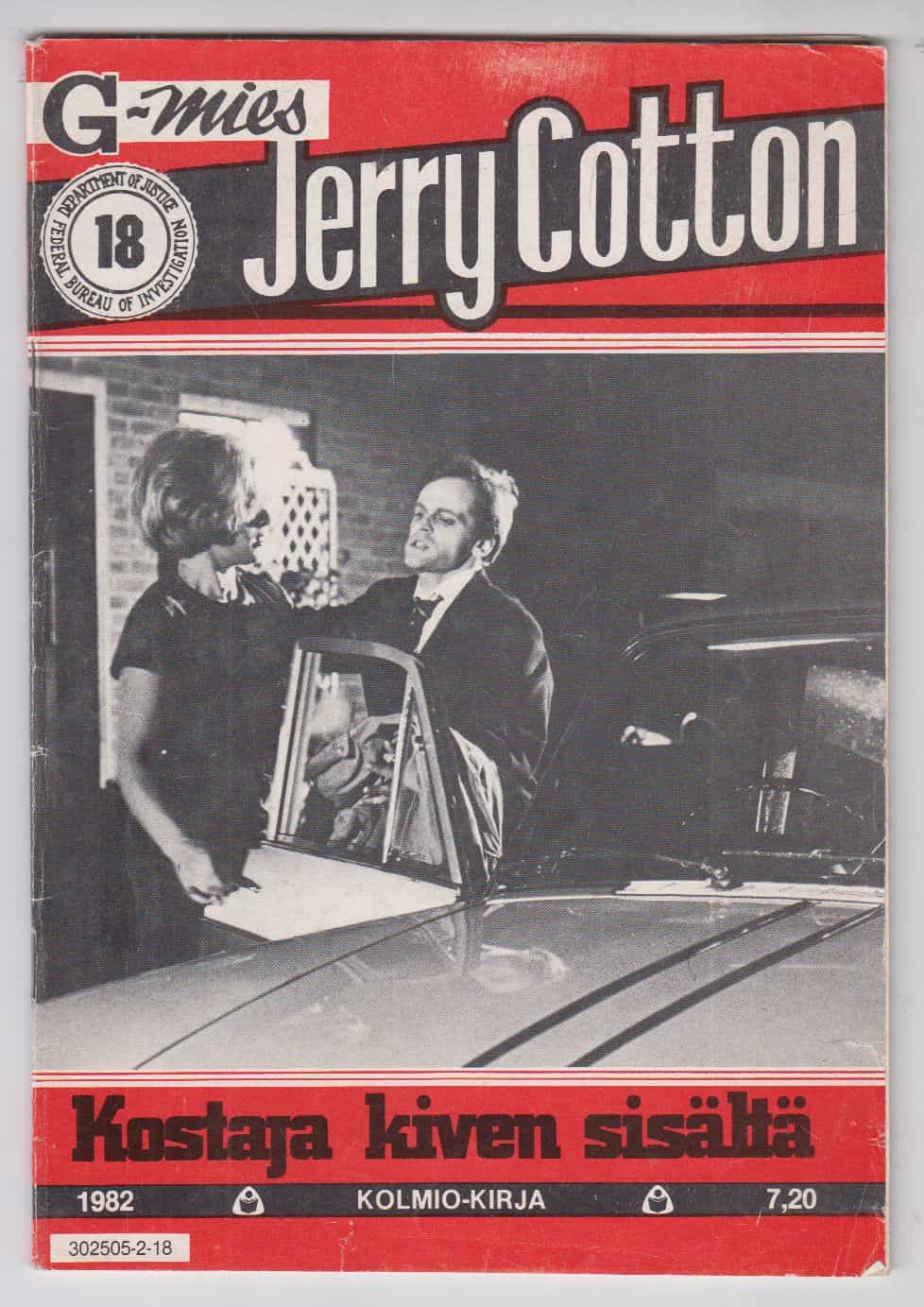 Jerry Cotton 18/1982 - Kostaja kiven sisältä