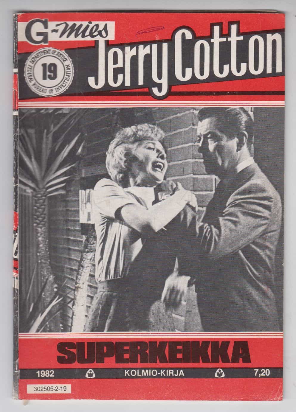 Jerry Cotton 19/1982 - Superkeikka