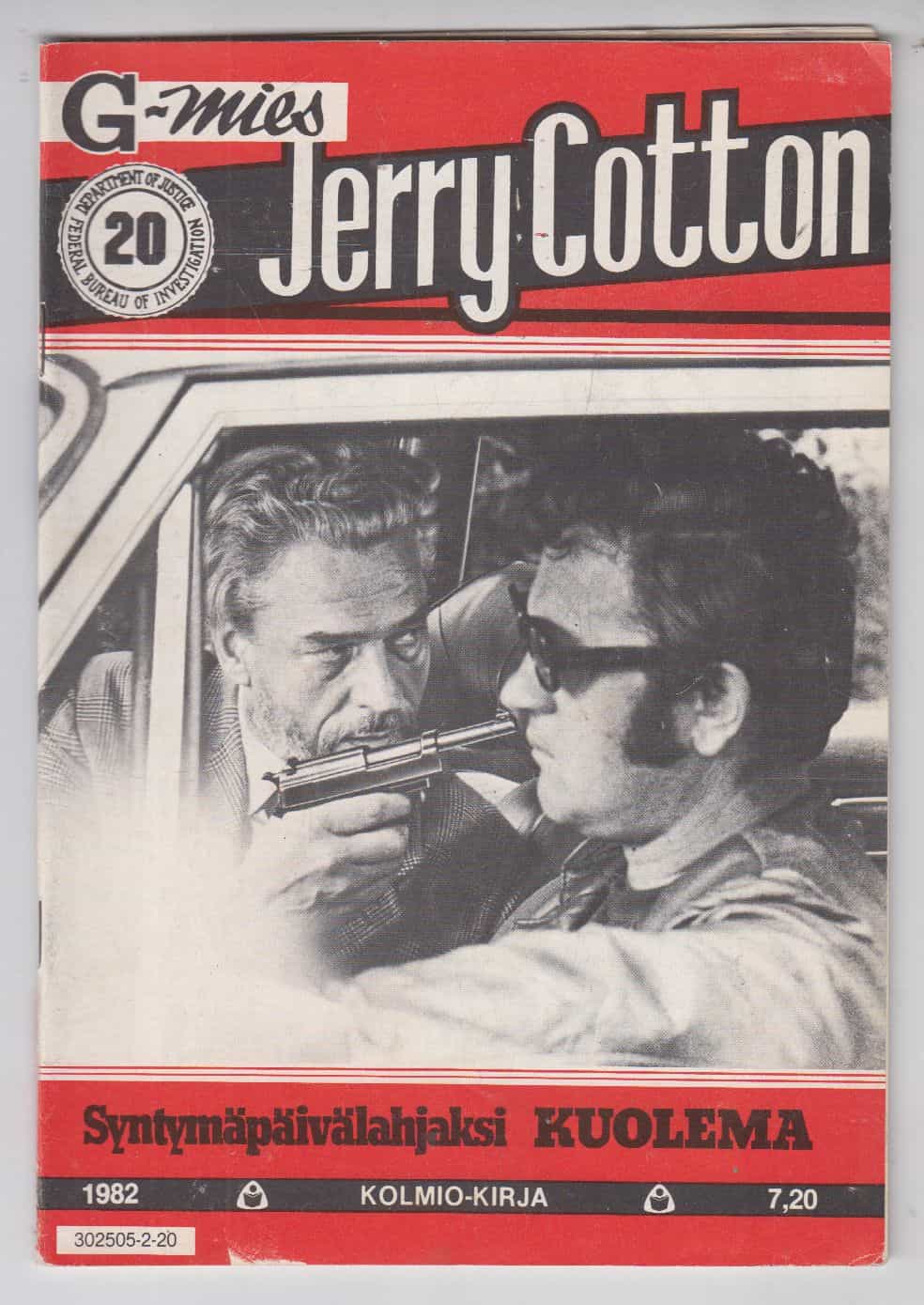 Jerry Cotton 20/1982 - Syntymäpäivälahjaksi kuolema