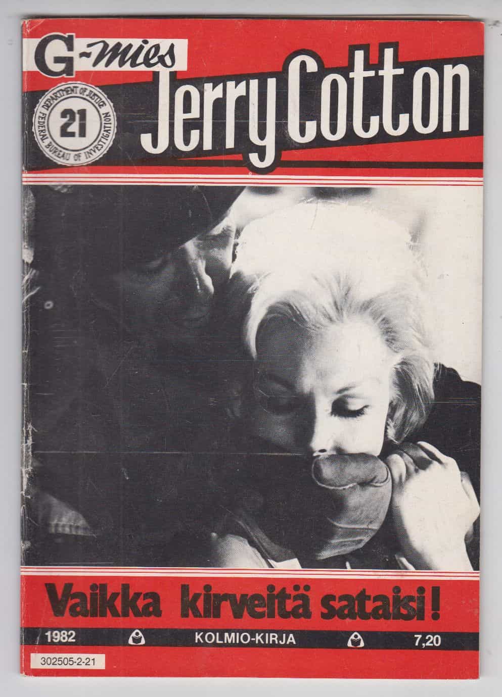 Jerry Cotton 21/1982 - Vaikka kirveitä sataisi!