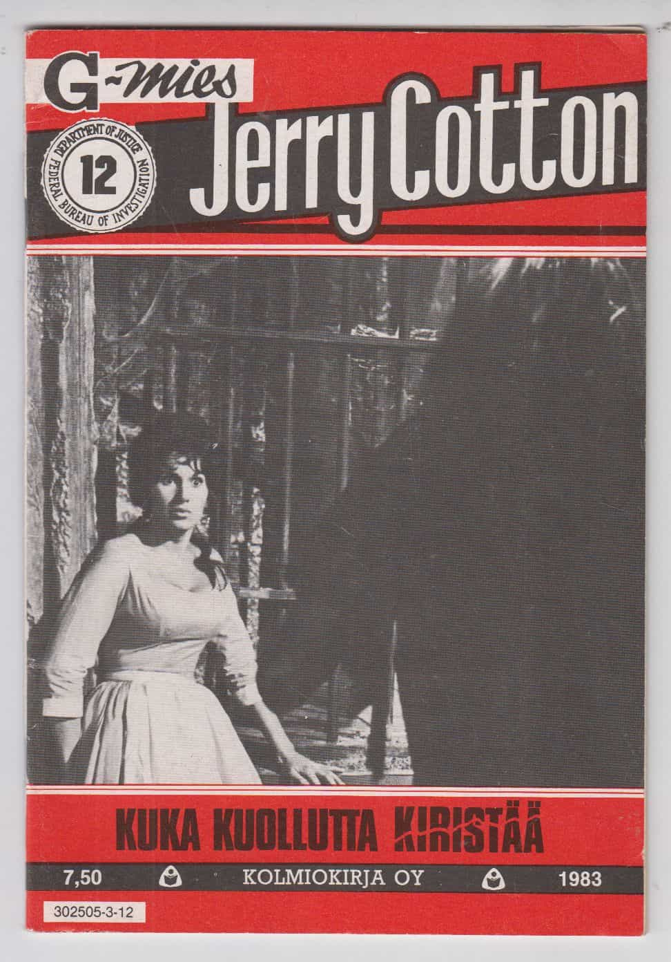 Jerry Cotton 12/1983 - Kuka kuollutta kiristää