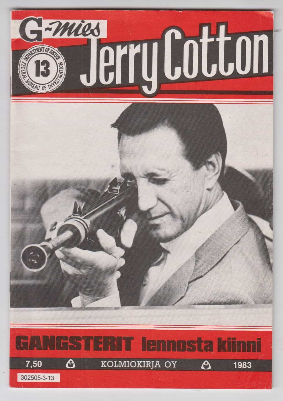 Jerry Cotton 13/1983 - Gangsterit lennosta kiinni