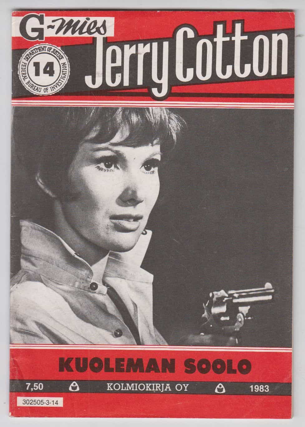 Jerry Cotton 14/1983 - Kuoleman soolo