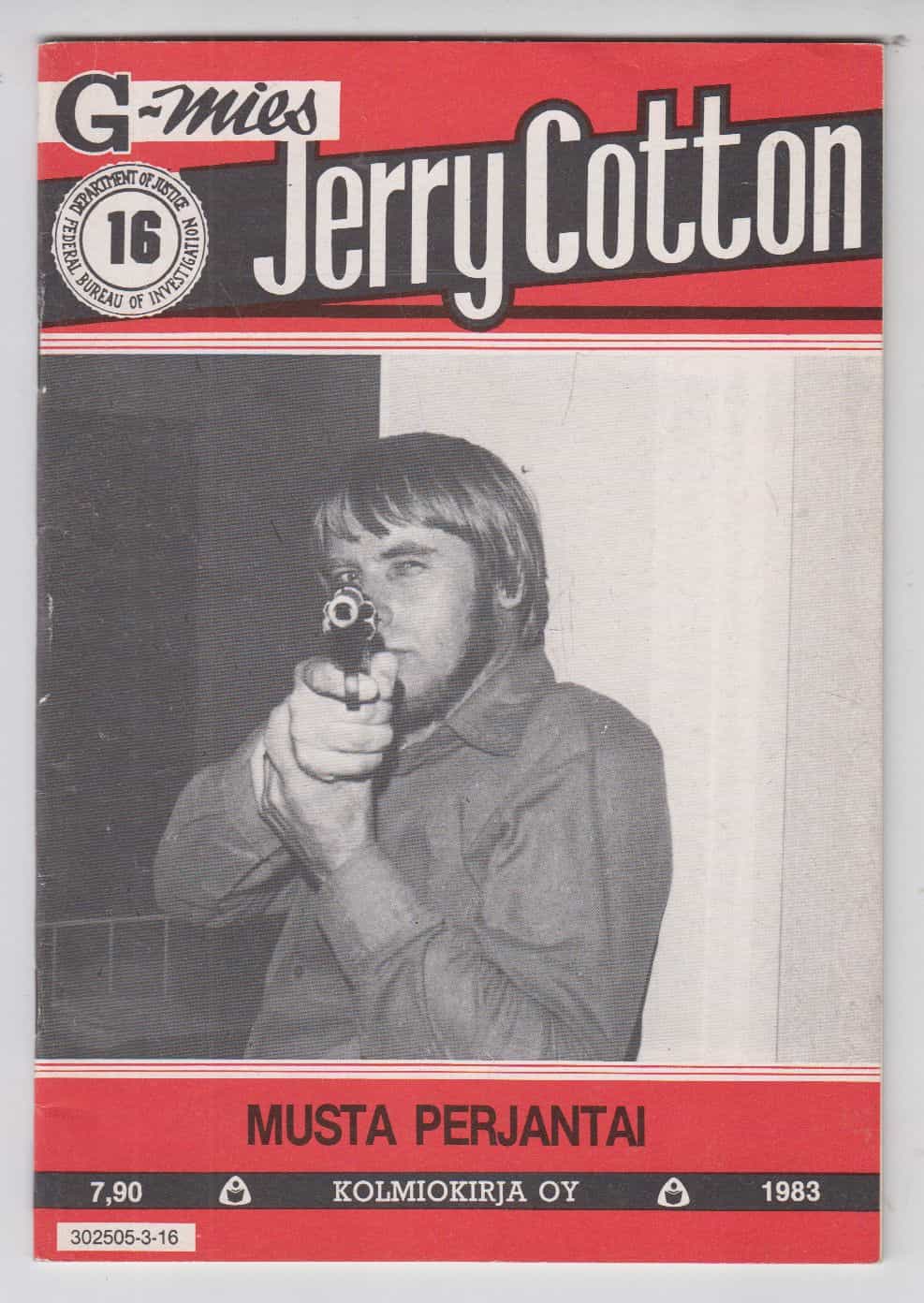 Jerry Cotton 16/1983 - Musta perjantai