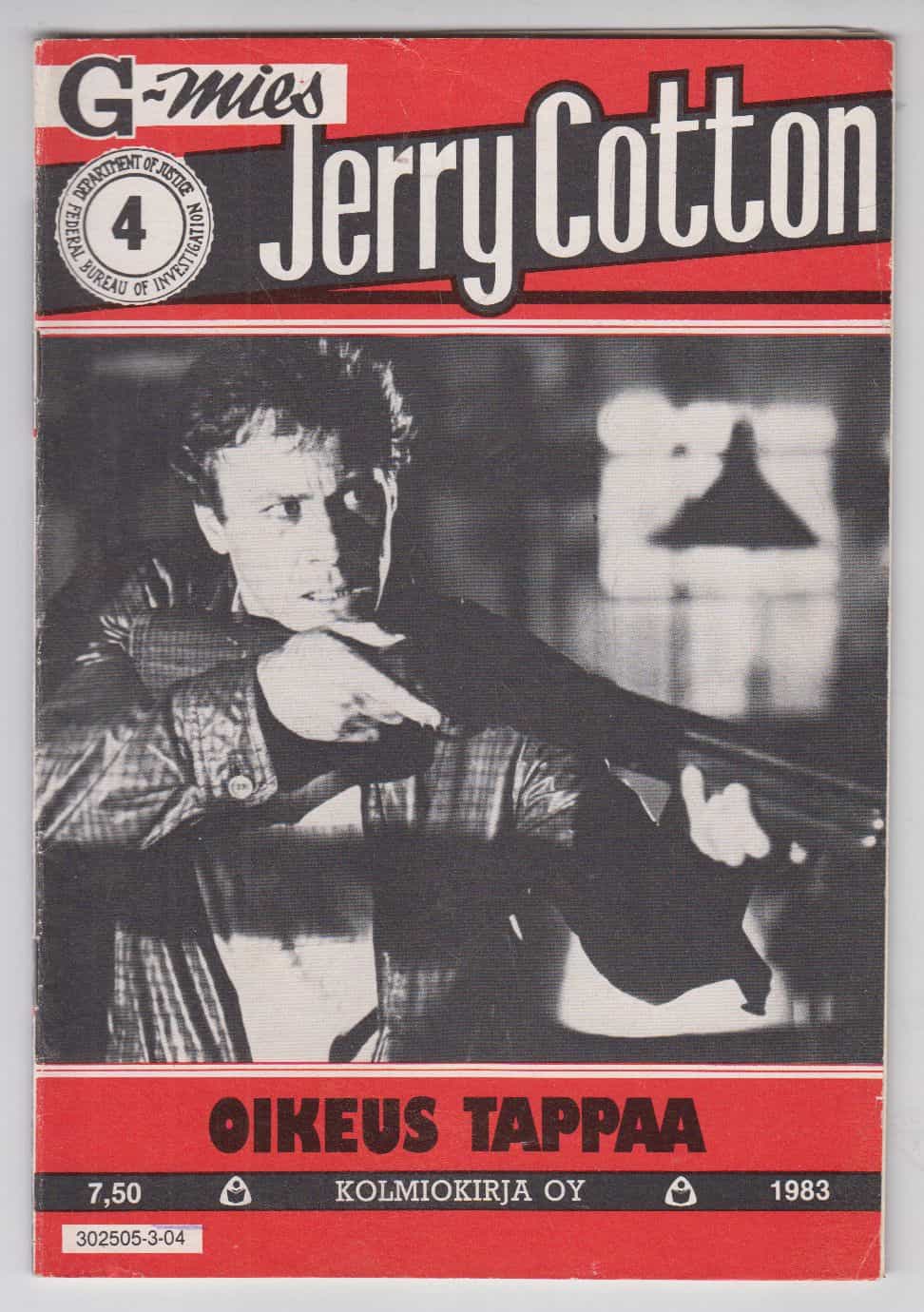 Jerry Cotton 4/1983 - Oikeus tappaa