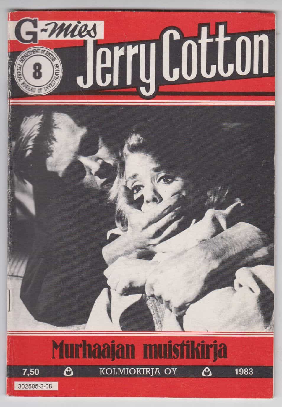 Jerry Cotton 8/1983 - Murhaajan muistikirja