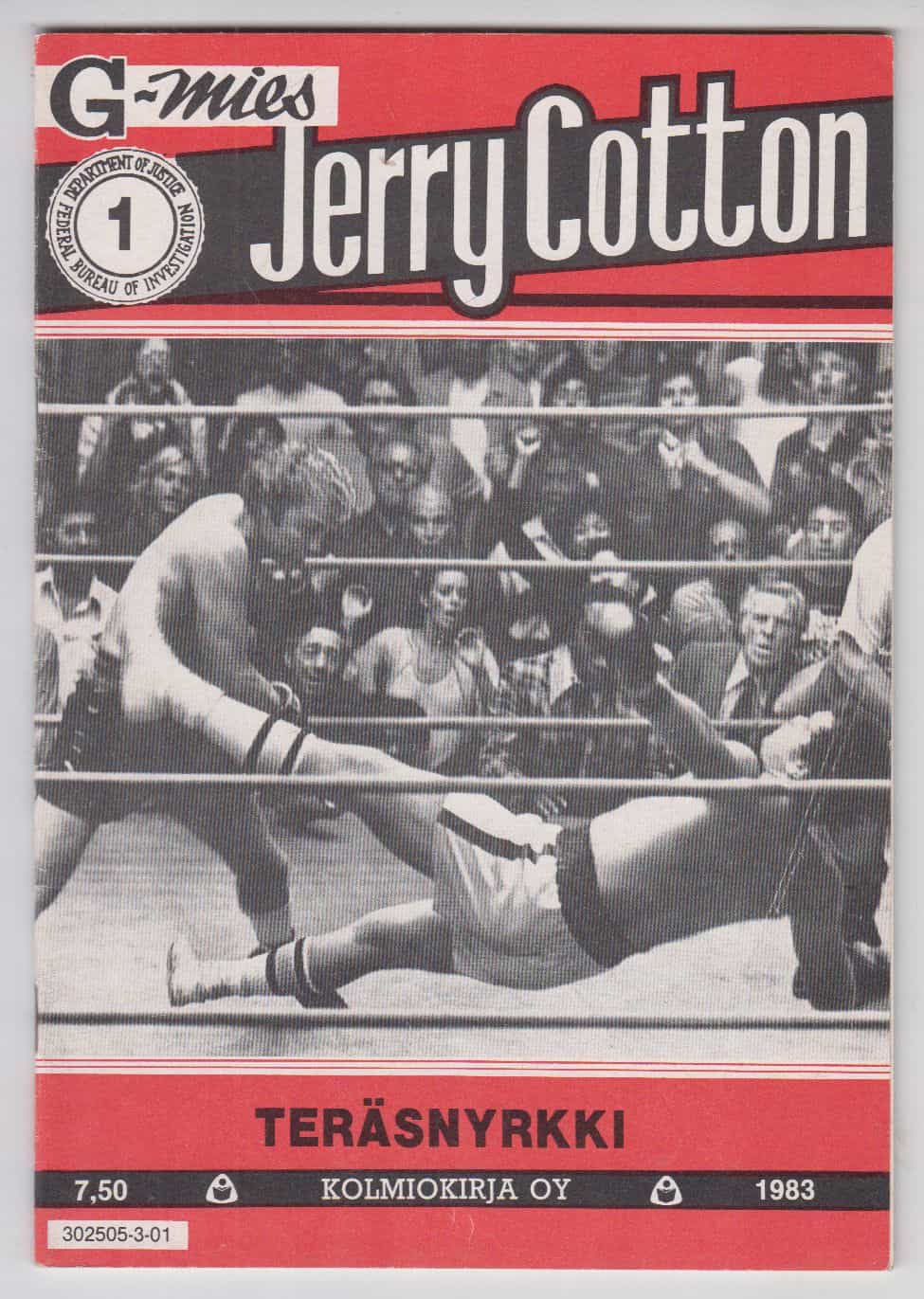 Jerry Cotton 1/1983 - Teräsnyrkki