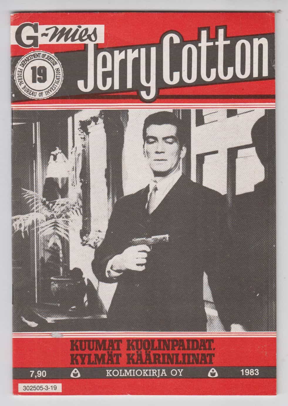 Jerry Cotton 19/1983 - Kuumat kuolinpaidat, kylmät käärinliinat