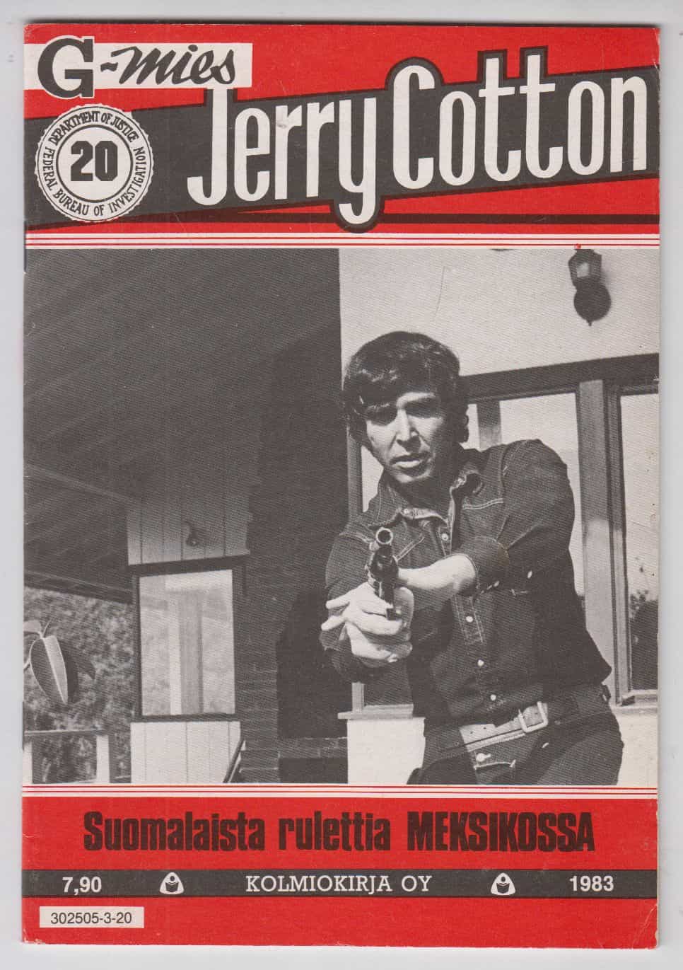 Jerry Cotton 20/1983 - Suomalaista rulettia Meksikossa