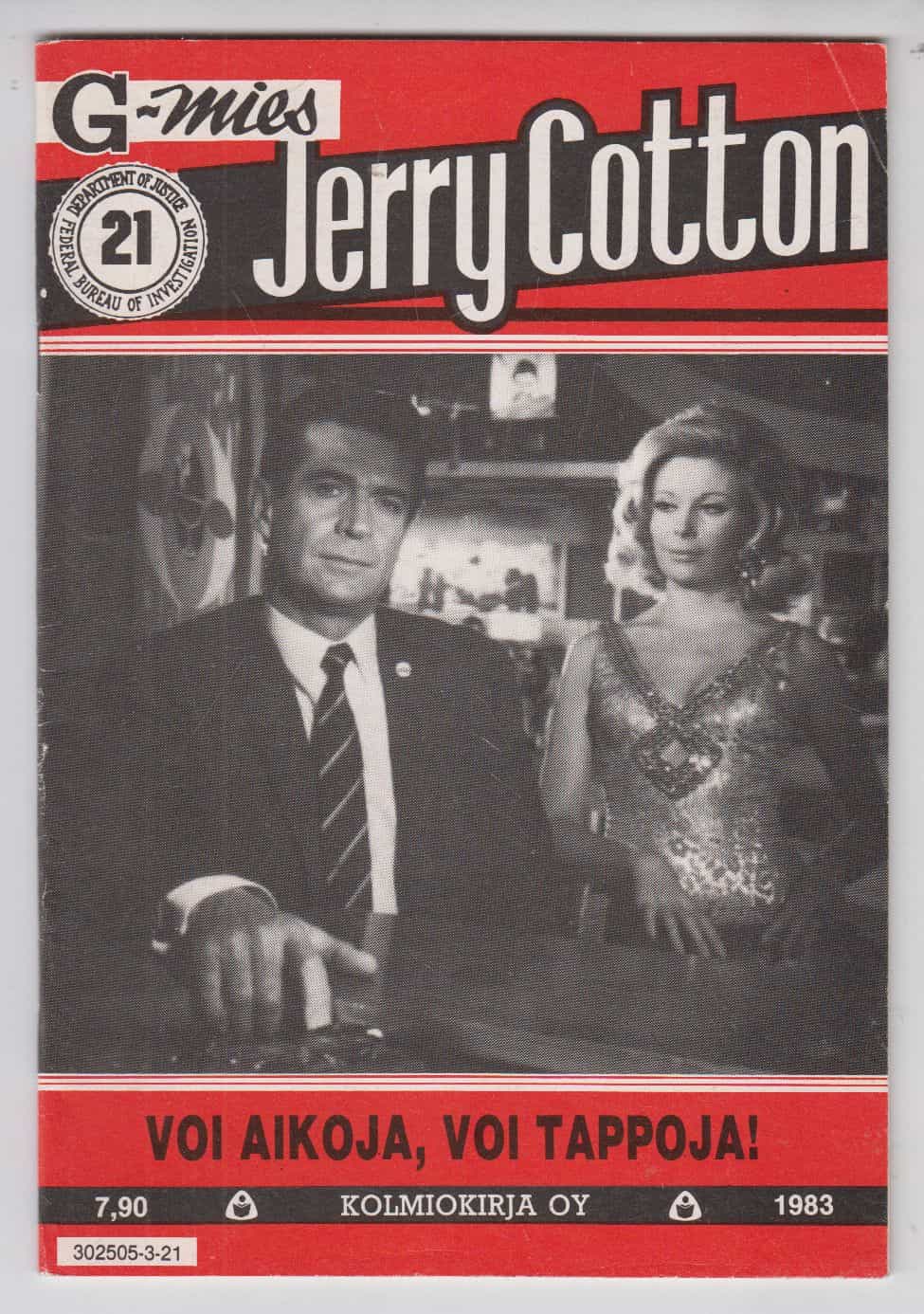 Jerry Cotton 21/1983 - Voi aikoja, voi tappoja!