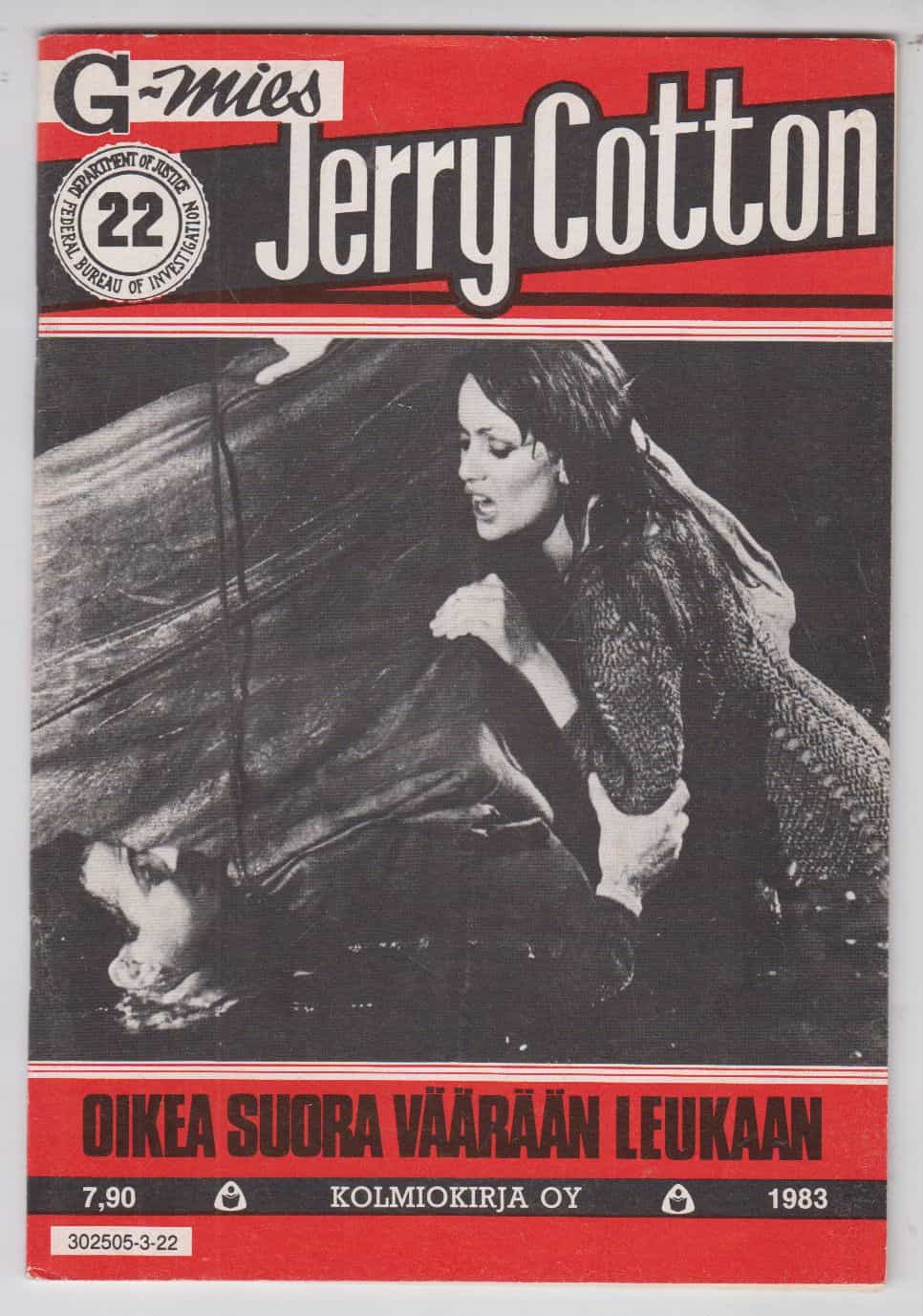 Jerry Cotton 22/1983 - Oikea suora väärään leukaan