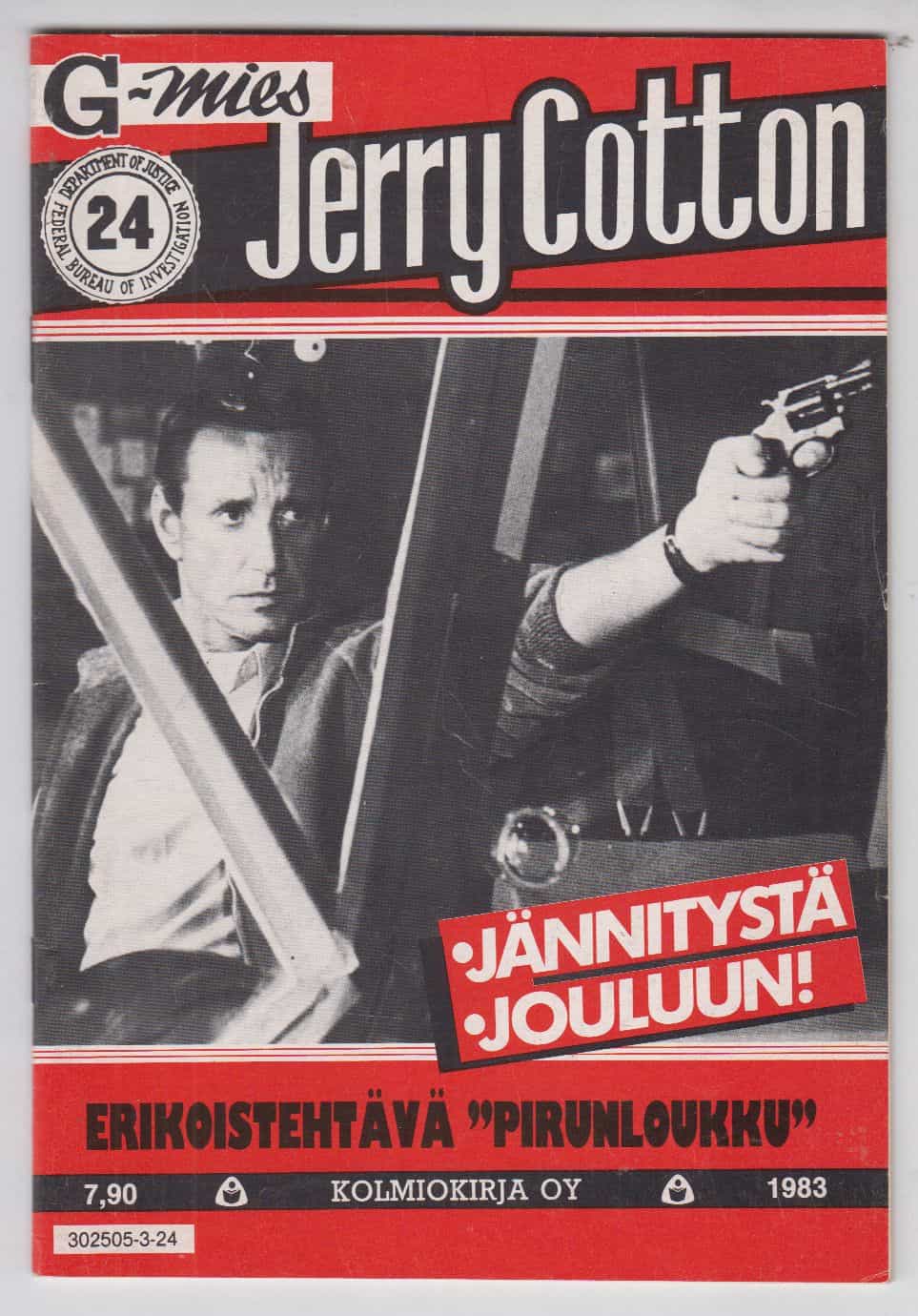 Jerry Cotton 24/1983 - Erikoistehtävä "Pirunloukku"