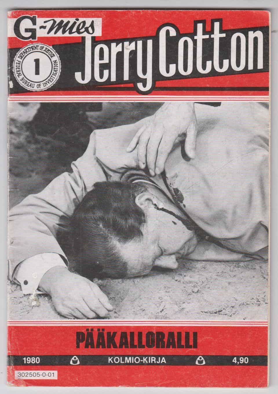 Jerry Cotton 1/1980 - Pääkalloralli