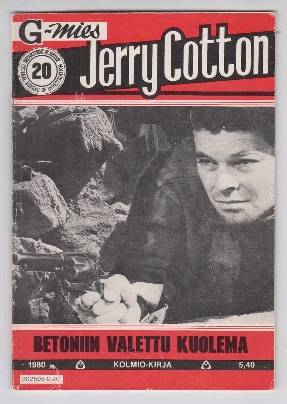Jerry Cotton 20/1980 - Betoniin valettu kuolema