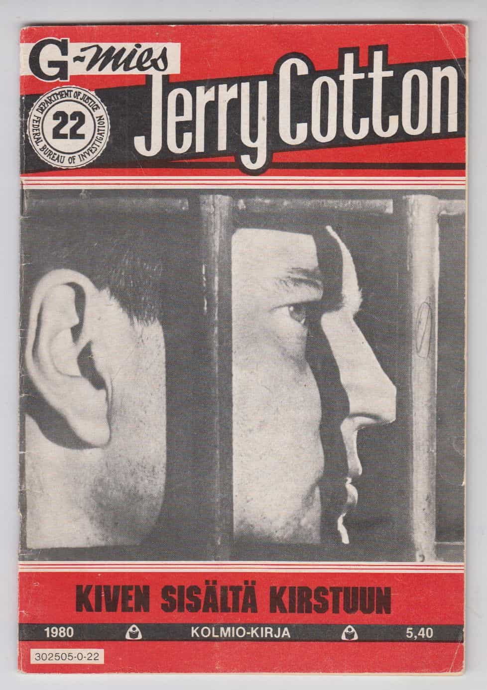 Jerry Cotton 22/1980 - Kiven sisältä kirstuun