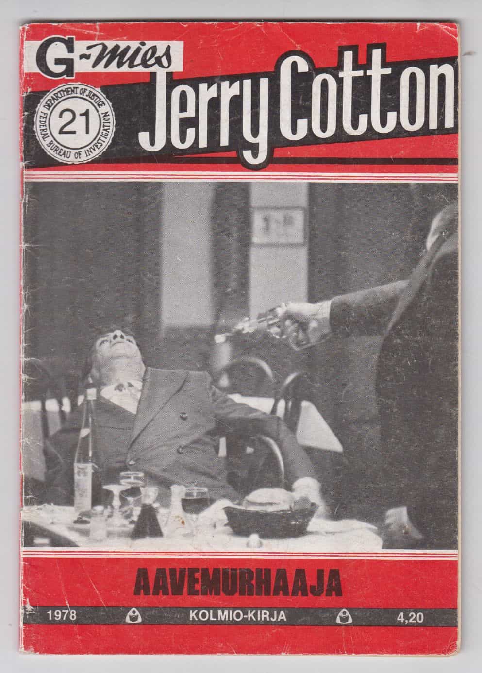 Jerry Cotton 21/1978 - Aavemurhaaja
