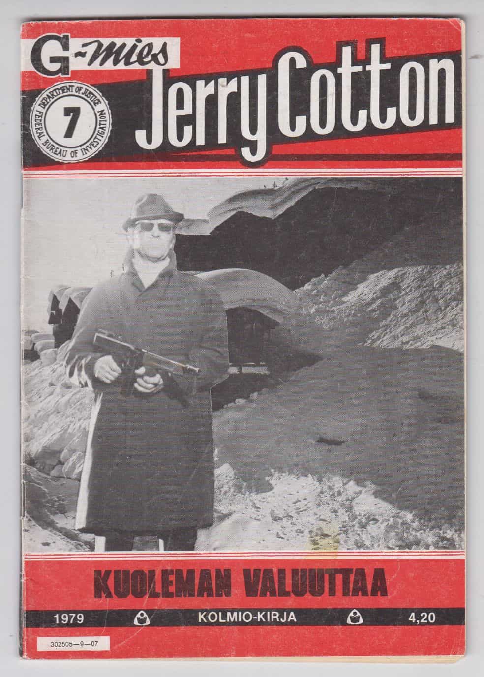 Jerry Cotton 7/1979 - Kuoleman valuuttaa