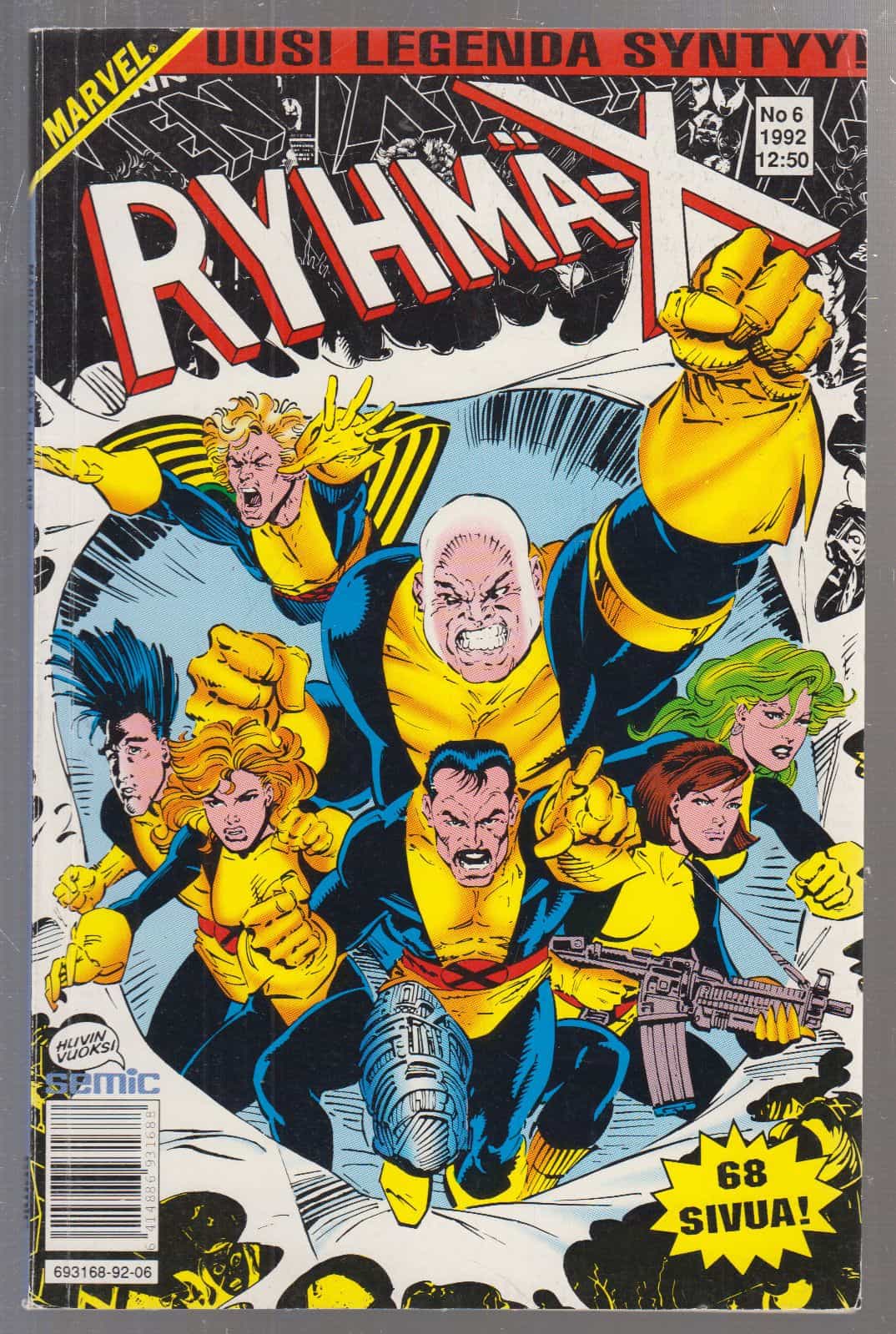 Ryhmä-X 6/1992
