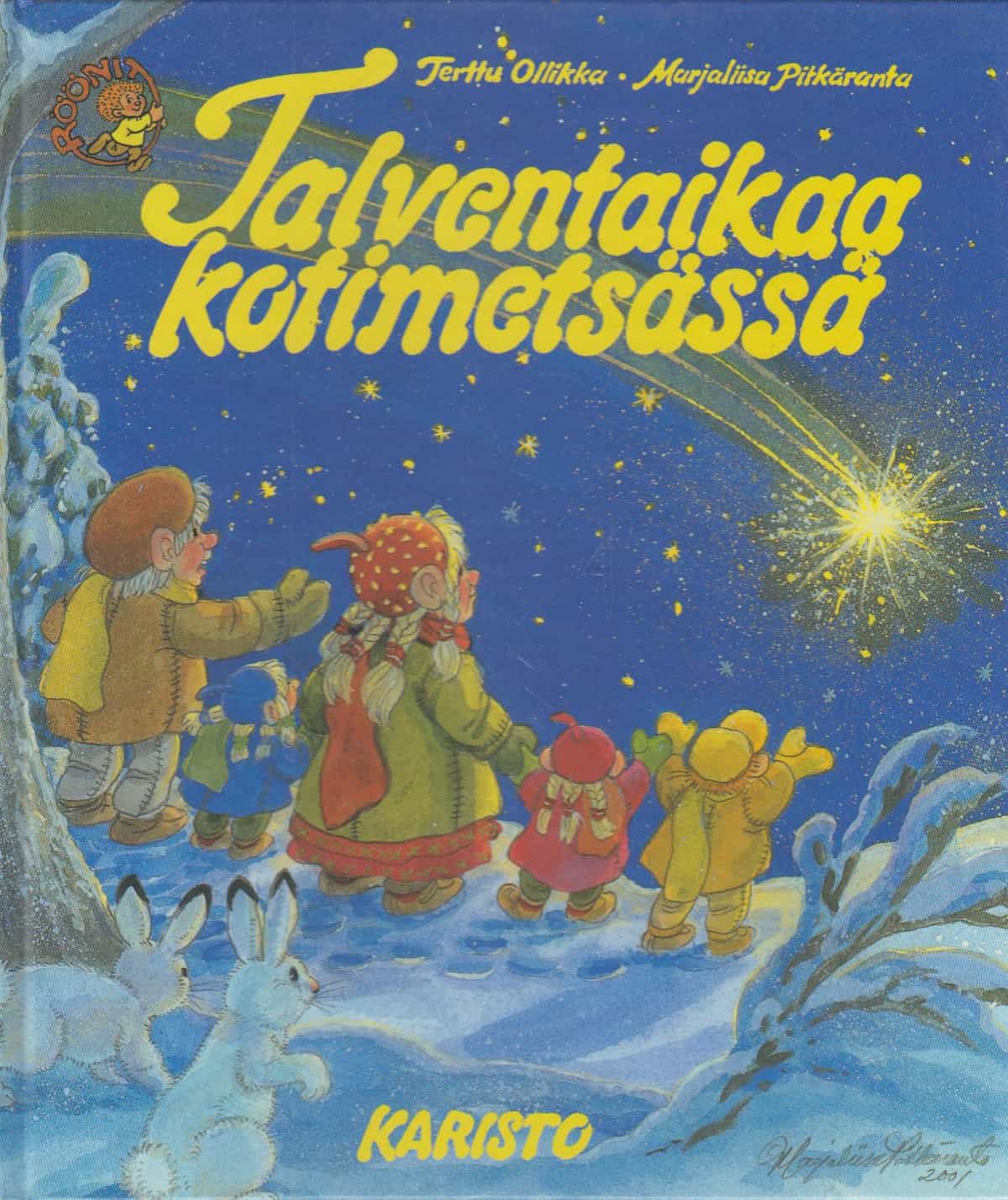 Talventaikaa kotimetsässä