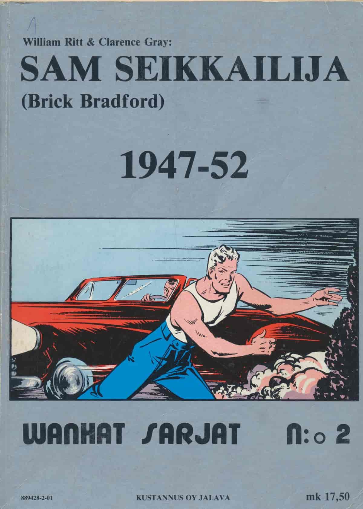 Wanhat sarjat N:o 2 - Sam seikkailija (Brick Bradford) 1947-52 - Ritt William, Gray Clarence tuotekuva