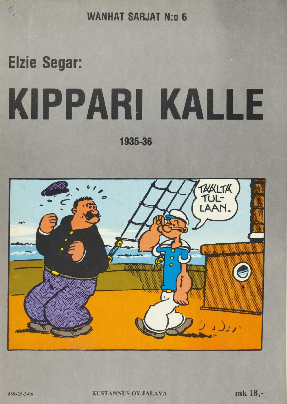 Wanhat Sarjat N:o 6 - Kippari Kalle 1935-36