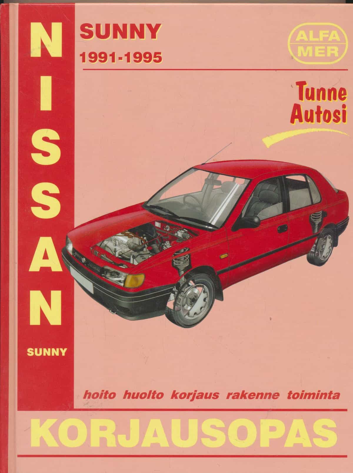 Nissan Sunny 1991-1995 - Huolto- ja korjausopas