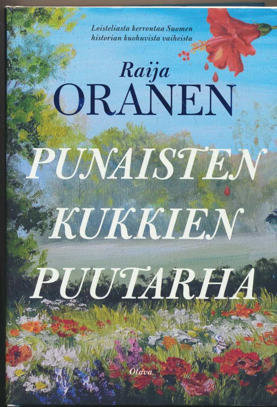 Punaisten kukkien puutarha
