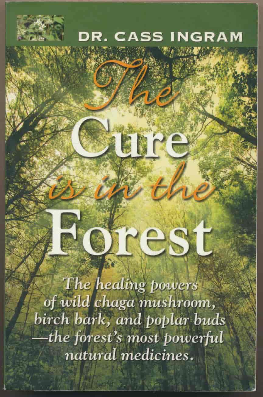 The Cure is in the Forest - The healing powers of wild chaga mushroom, birch bark, and poplar buds - the forest's most powerful natural medicines - Dr. Ingram Cass tuotekuva
