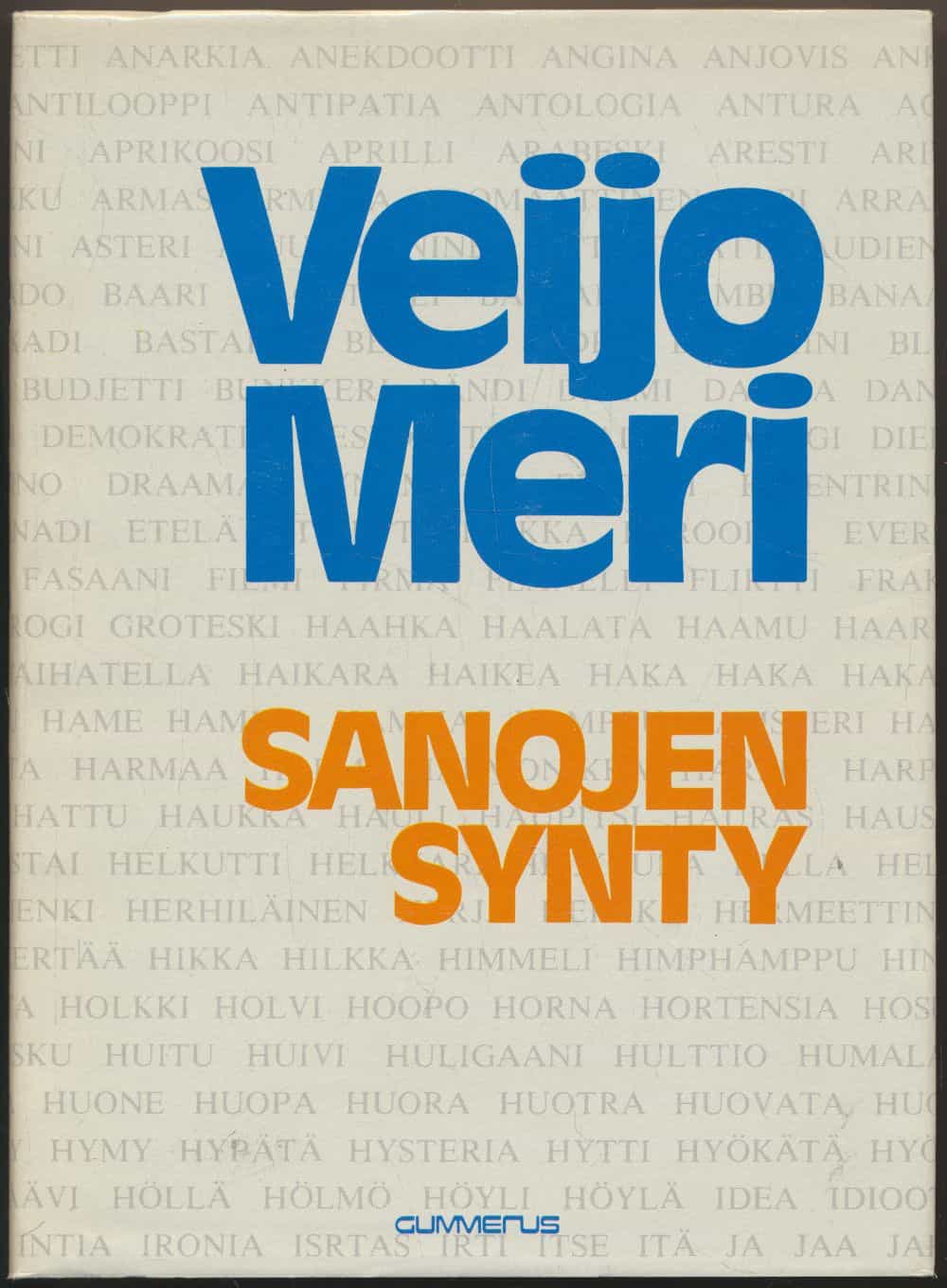 Sanojen synty