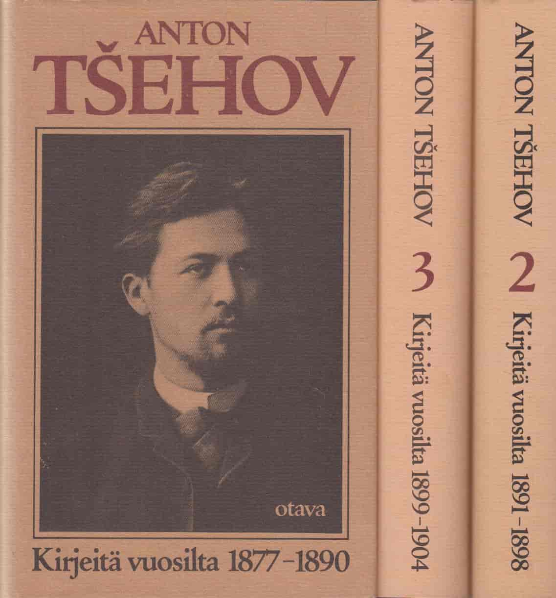 Kirjeitä 1-3 - Vuosilta 1877-1890 ; 1891-1898 ; 1899-1904 - Tsehov Anton tuotekuva