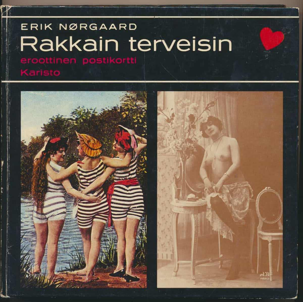 Rakkain terveisin eroottinen postikortti