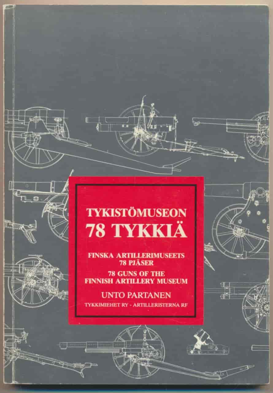 Tykistömuseon 78 tykkiä - Partanen Unto tuotekuva