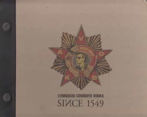 Leningrad Cowboys Vodka since 1549