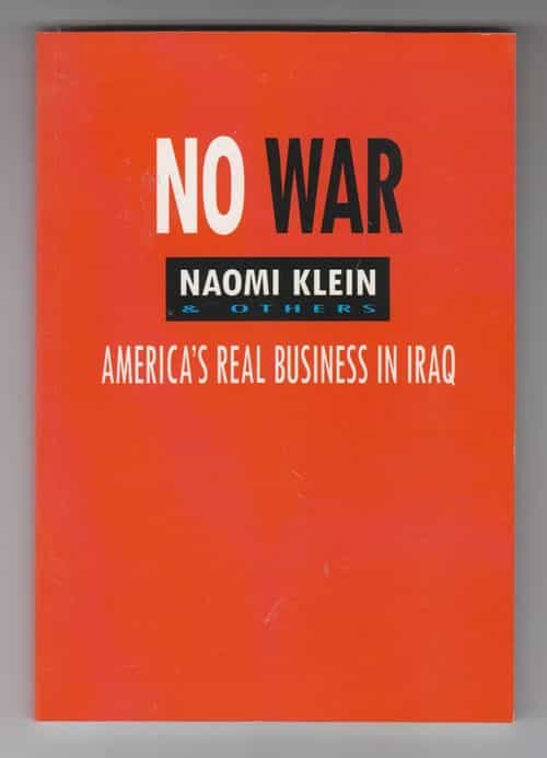No War, America's real business in Iraq